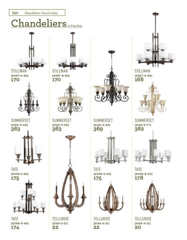 Pinhook Branding LLC 灯饰目录 · Quorum 灯饰 册 2012 Chandeliers Section 第 22 页
