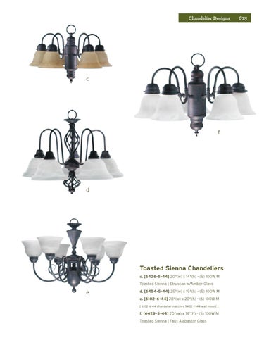 Pinhook Branding LLC 灯饰目录 · Quorum 灯饰 册 2012 Chandeliers Section 第 7 页