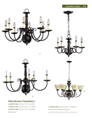 Pinhook Branding LLC 灯饰目录 · Quorum 灯饰 册 2012 Chandeliers Section 第 9 页
