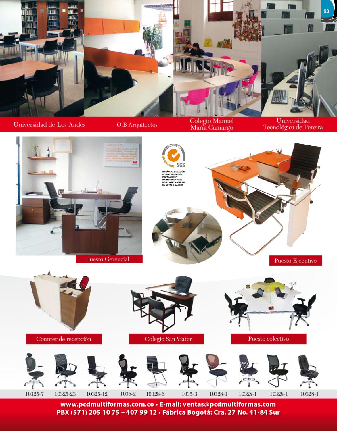 Catálogo Nacional de Muebles de oficina edición 5 by LEGIS SA - Issuu