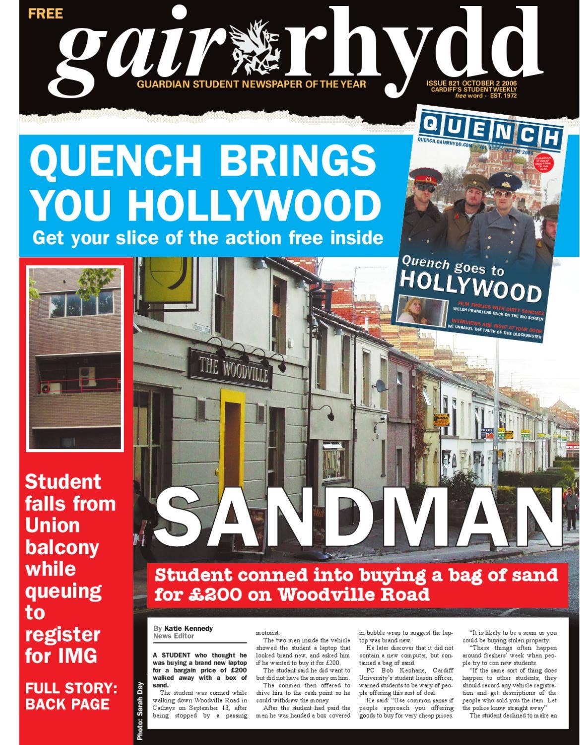 gair rhydd - Issue 821 by Cardiff Student Media - Issuu