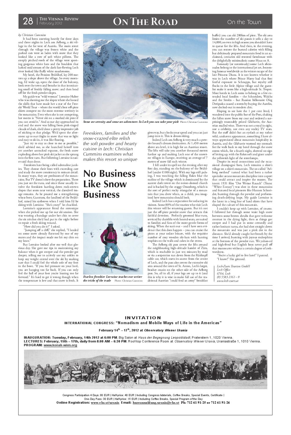 The Vienna Review 1-2/2012 by Falter Verlagsgesellschaft m ...