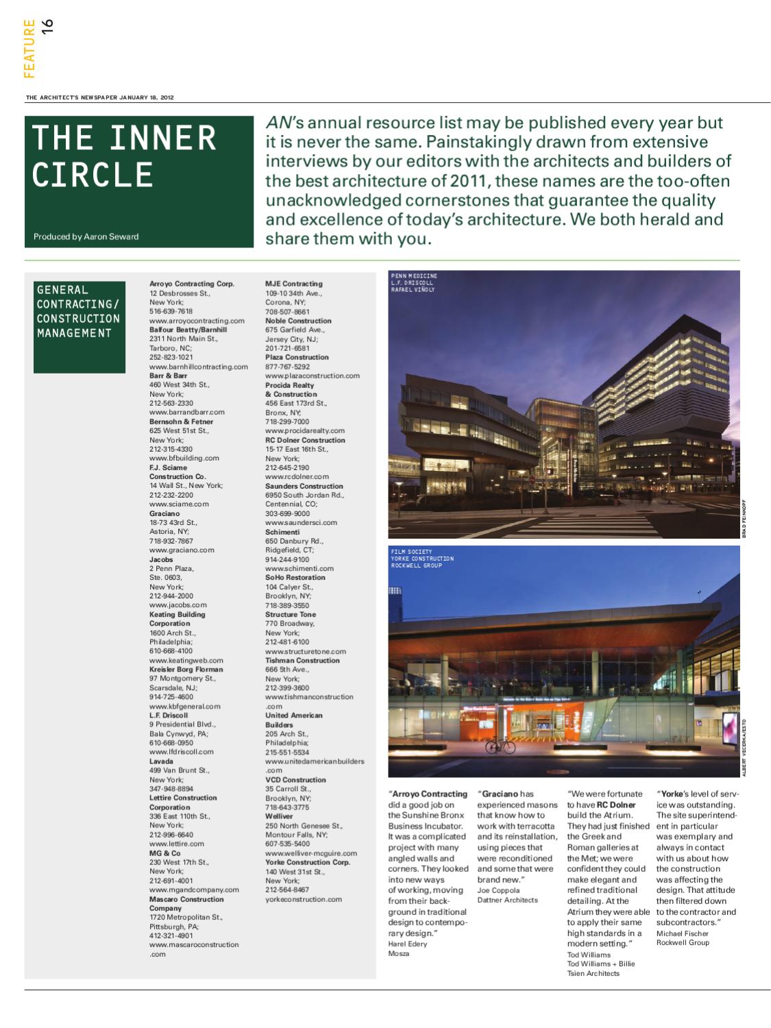 AN 01 2012 by The Architect's Newspaper Issuu