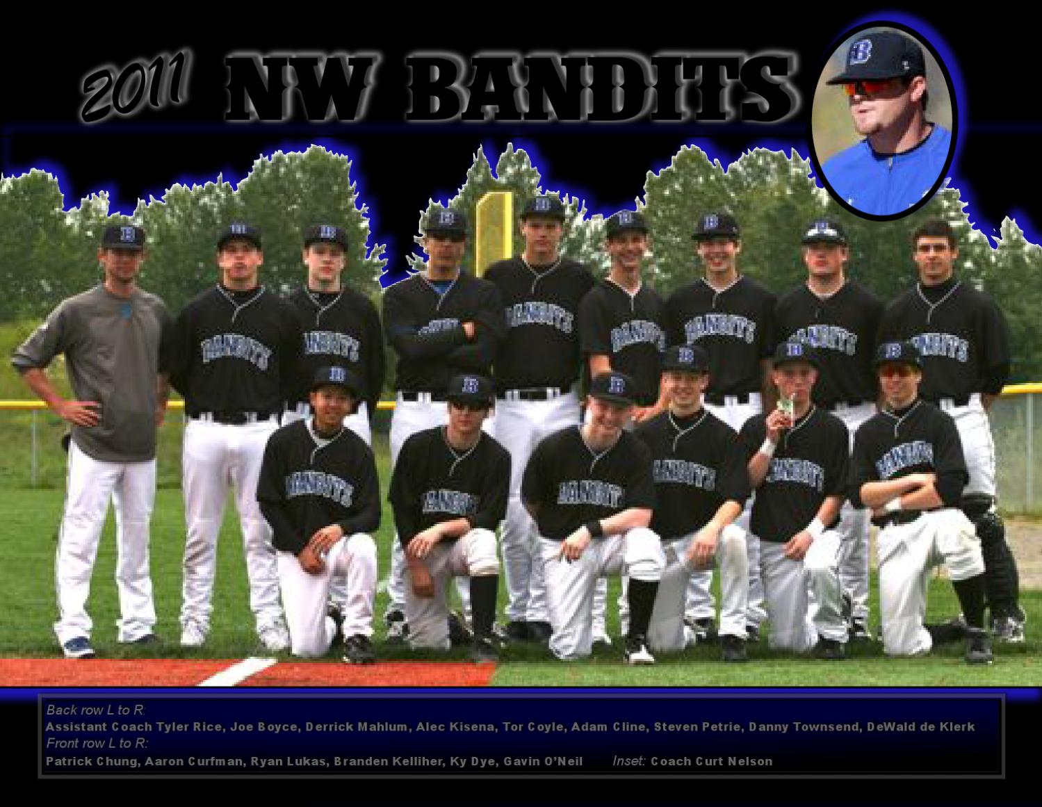 Northwest Bandits Baseball Season 2011 by Kari Townsend Issuu