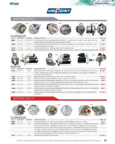 PROMOCIOSA 86 by Ciosa Autopartes - Issuu