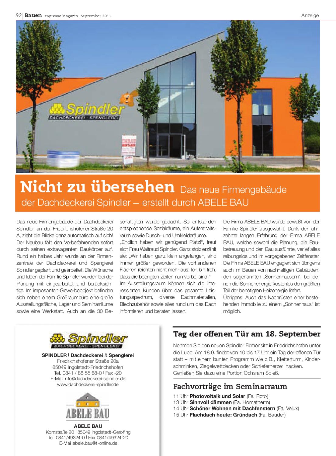 2011-09-espresso by espresso Magazin - Issuu