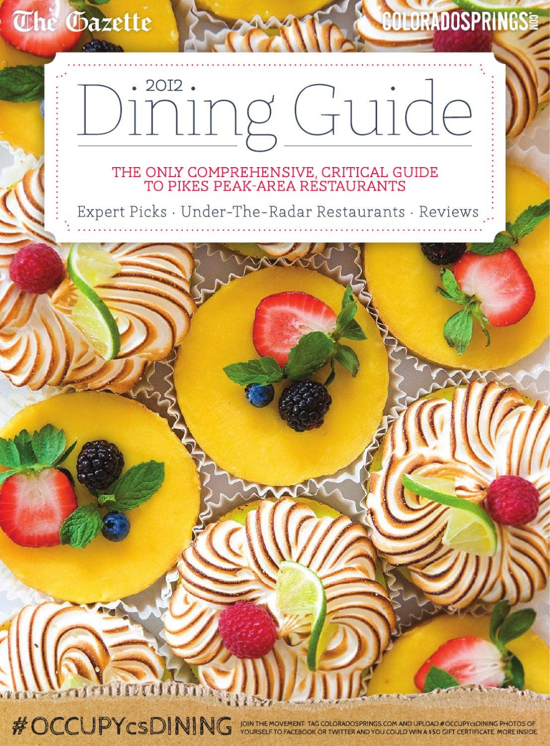 Dining Guide 2012 by Colorado Springs Gazette, LLC - Issuu
