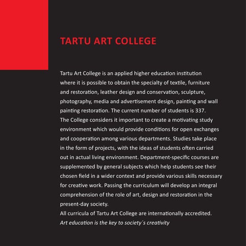 Kadi Pajupuu 家具目录 · Tartu Art College. 长凳 第 2 页