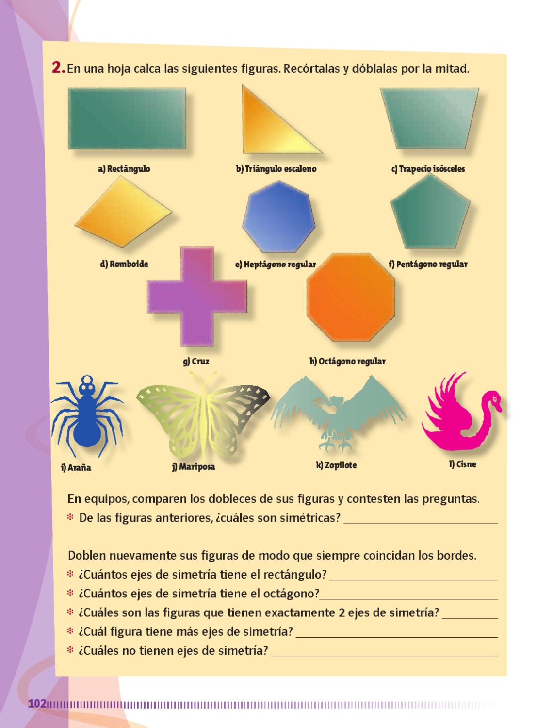 Cuántos Ejes De Simetría Tiene Un Romboide