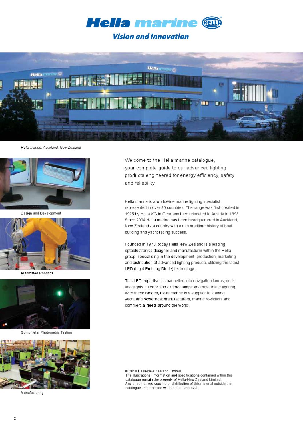 Hella marine Catalogue Australia specification by Hella marine Issuu