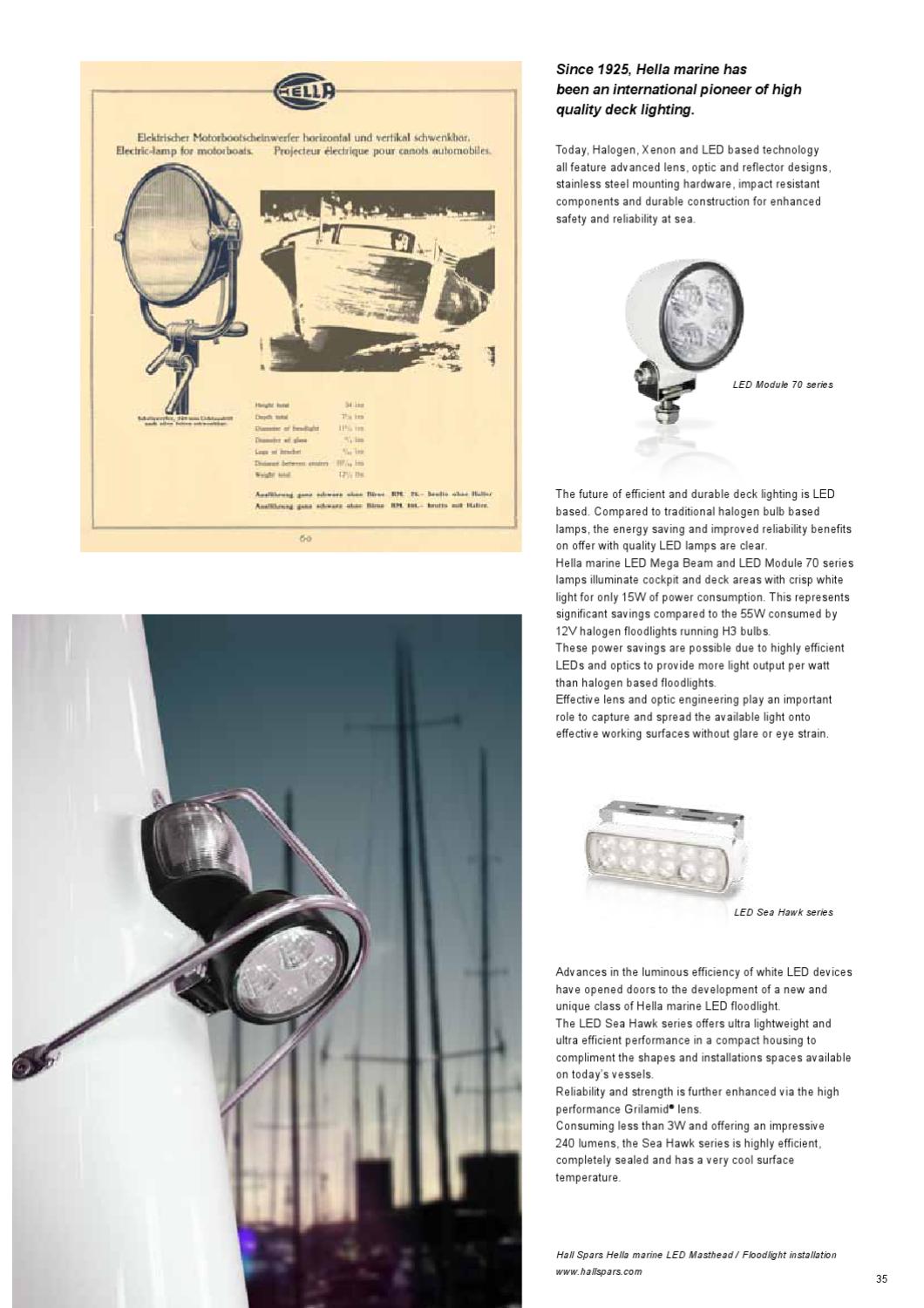 Hella marine Catalogue Australia specification by Hella marine Issuu