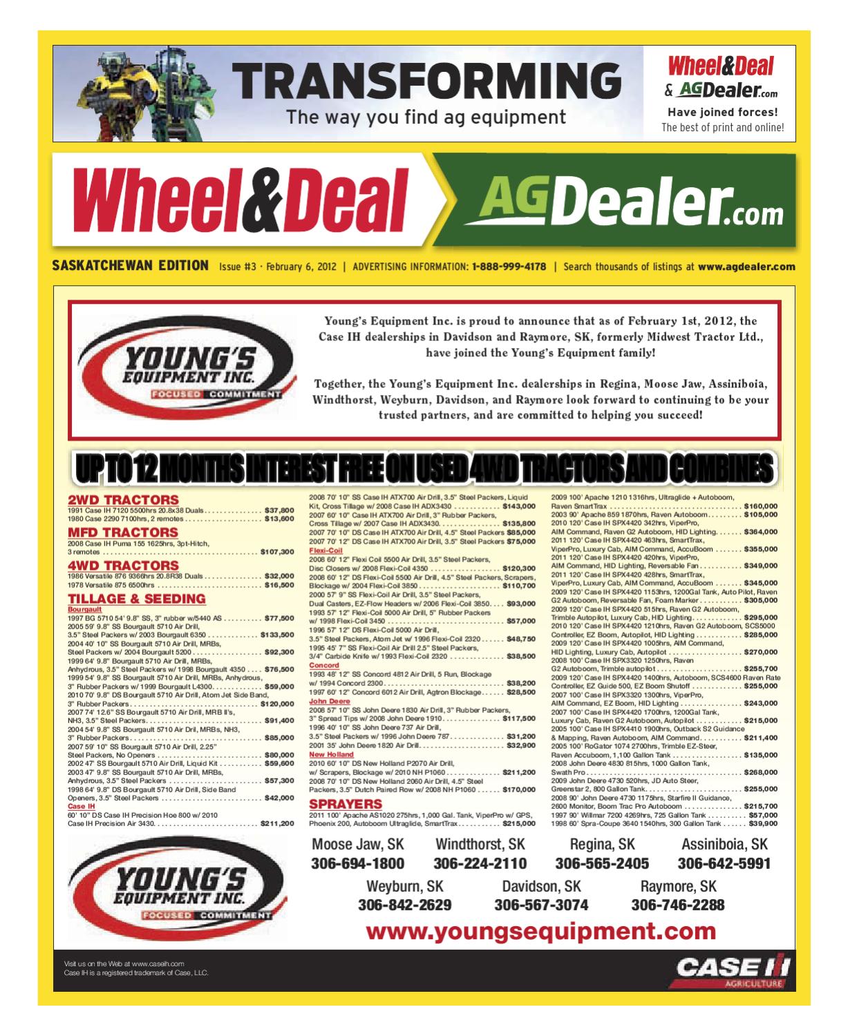 Wheel & Deal Saskatchewan, February 6, 2012 by Farm Business