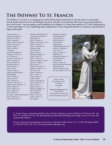 St. Francis Prep Annual Report by St. Francis Preparatory School - Issuu