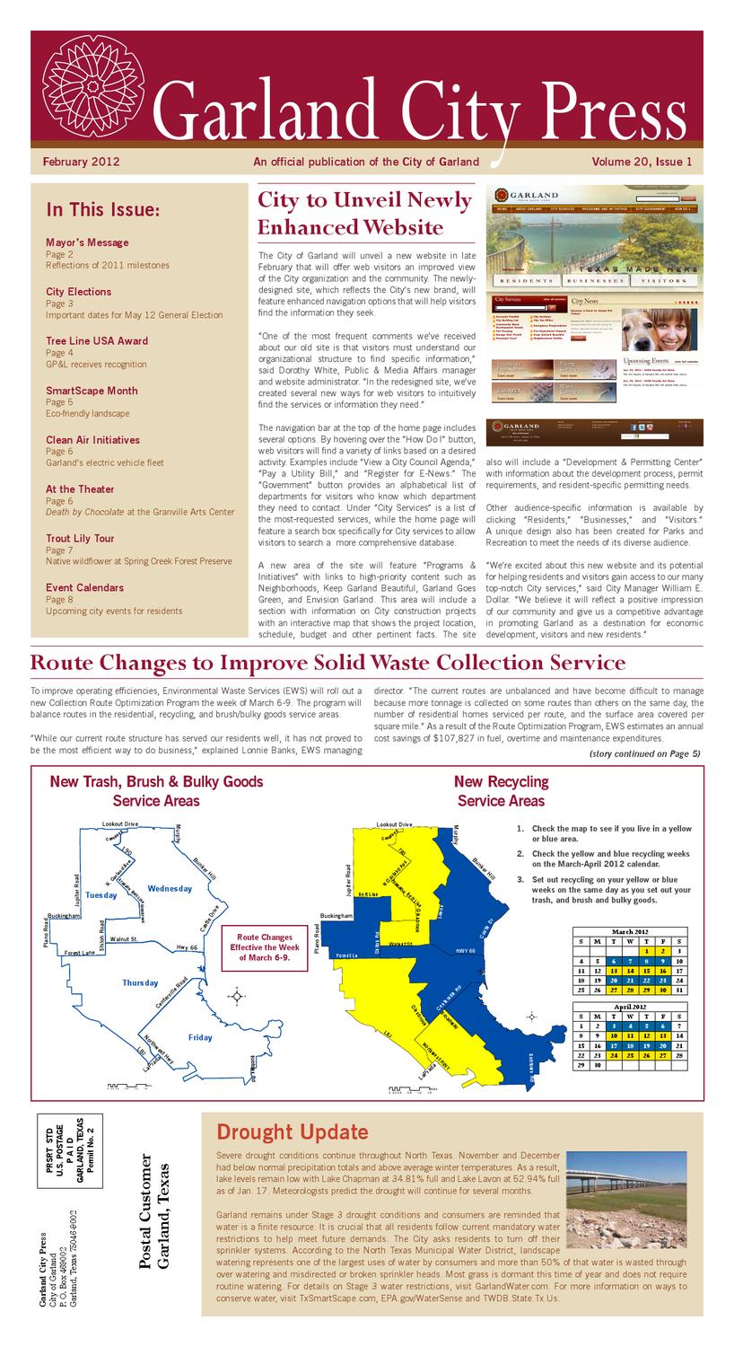 Garland City Press by City of Garland Issuu