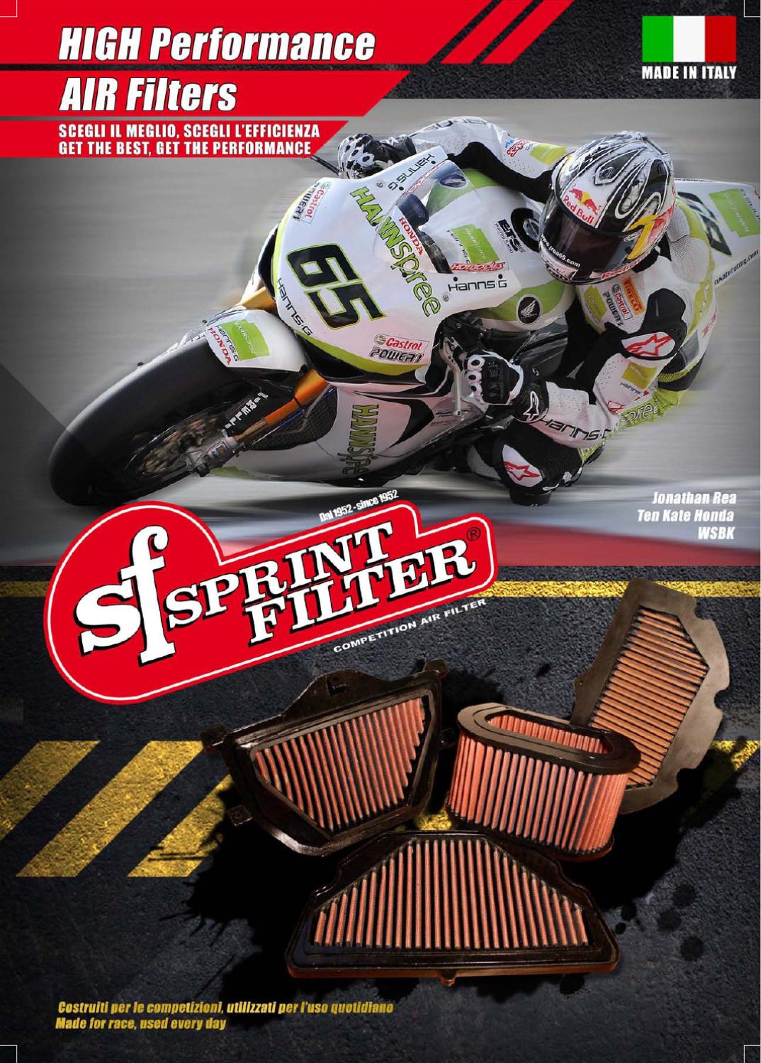 Sprint Filter motorbike catalog by Sprint Filter Issuu