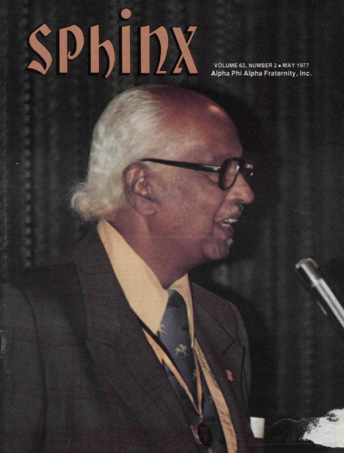 The SPHINX | Summer 1977 | Volume 63 | Number 2 197706302 by