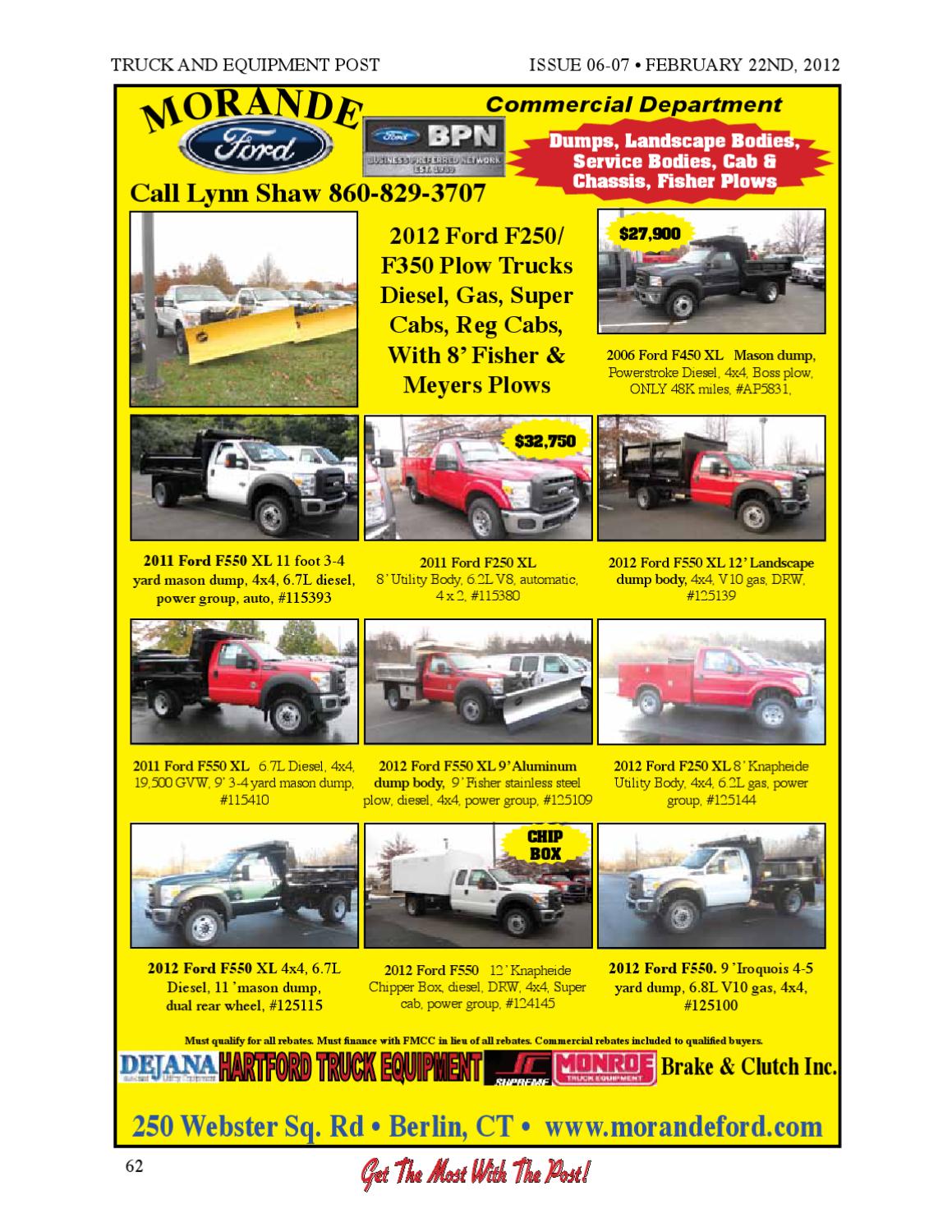 ford f550 super cab on Truck And Equipment Post Issue 06 07 2012 By 1clickaway Issuu