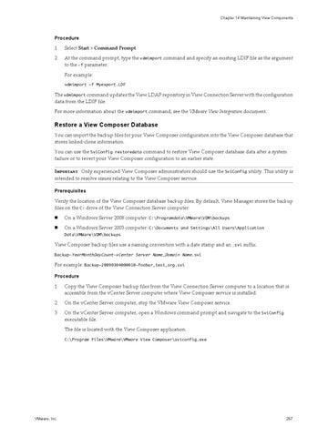 VMWare View 4.6 Administration Guide by Smith Engineering at Queen's ...