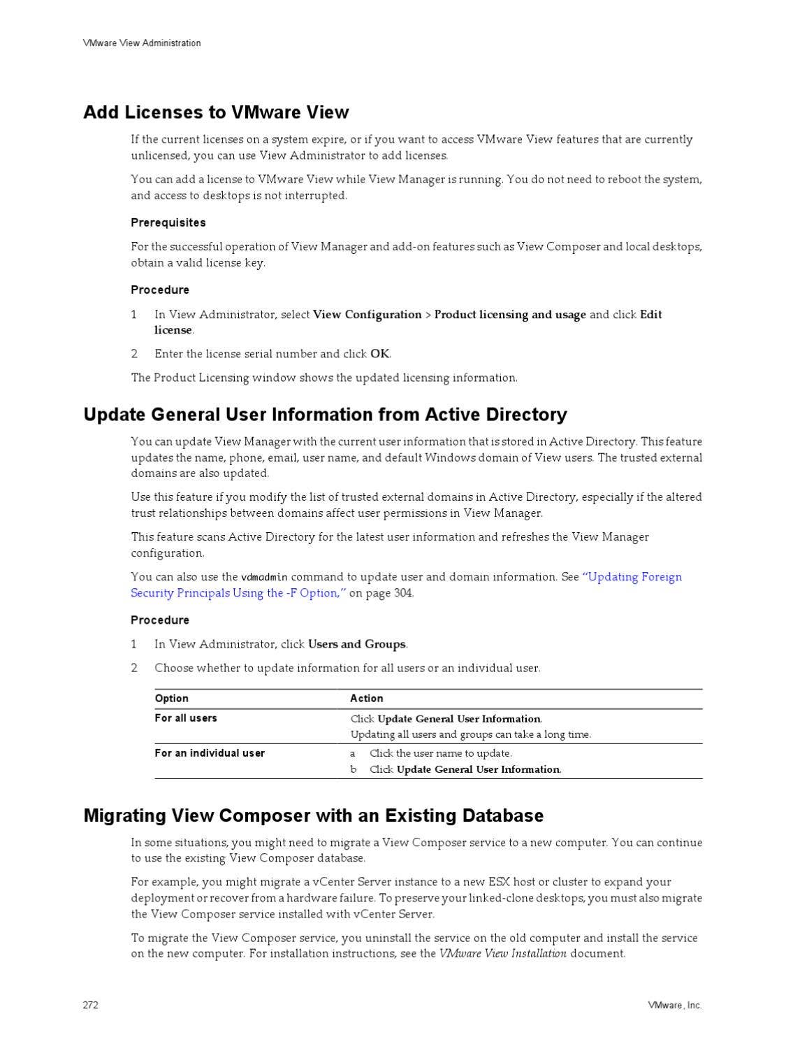VMWare View 4.6 Administration Guide by Smith Engineering at Queen's ...