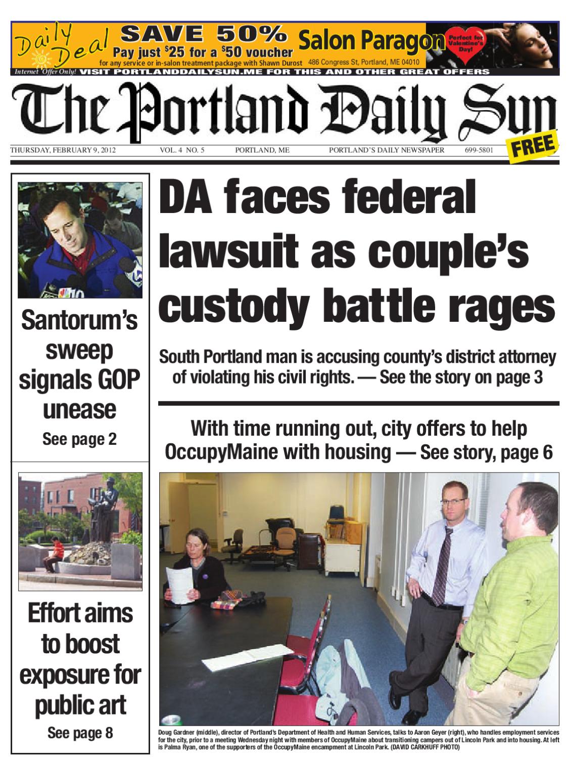 The Portland Daily Sun, Thursday, February 9, 2012 by Daily Sun Issuu