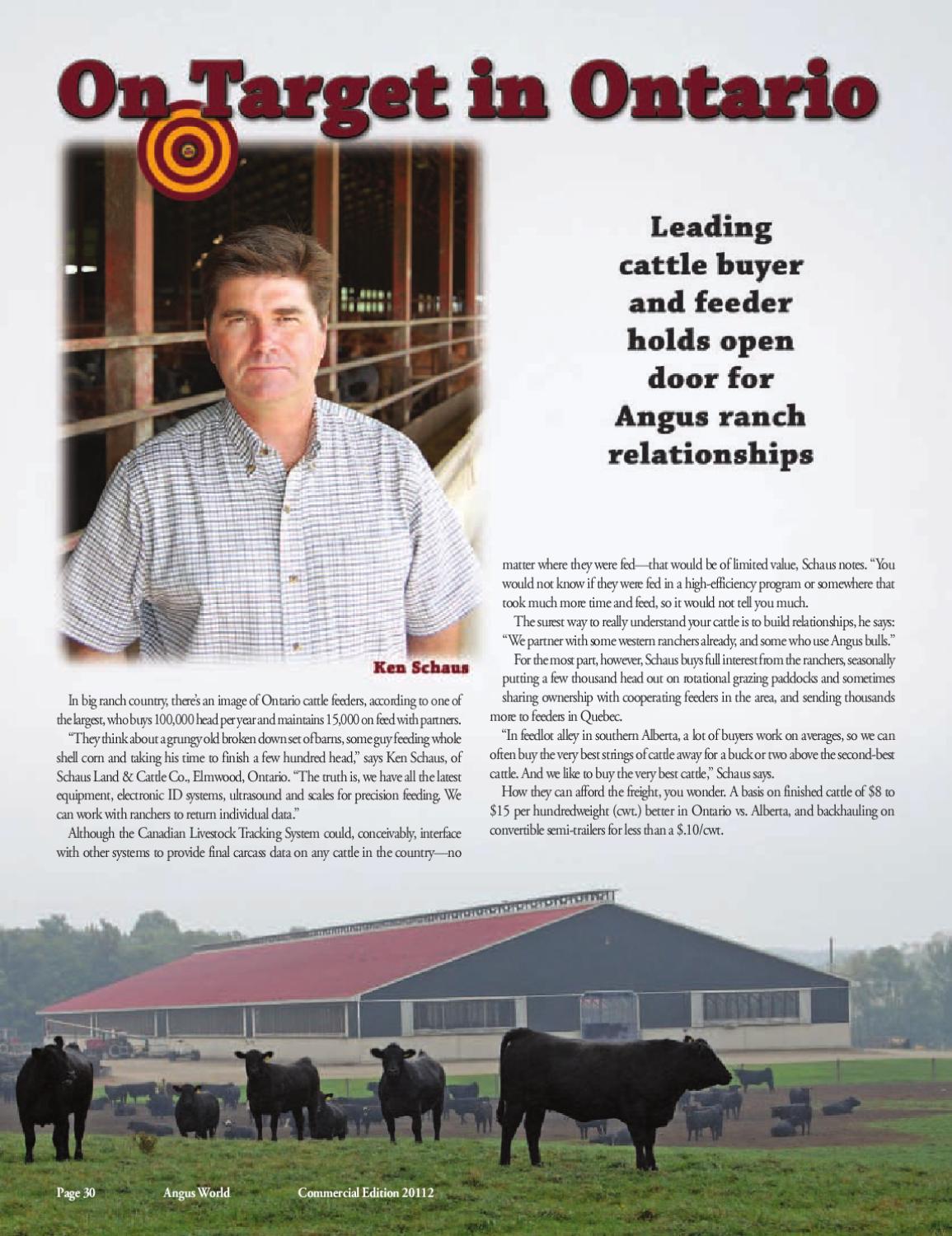 Angus World Commercial 2012 Volume 20 Issue 1 By Everything