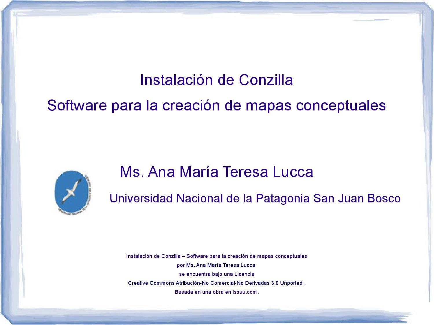 Instalación de Conzilla – Software para la creación de mapas ...