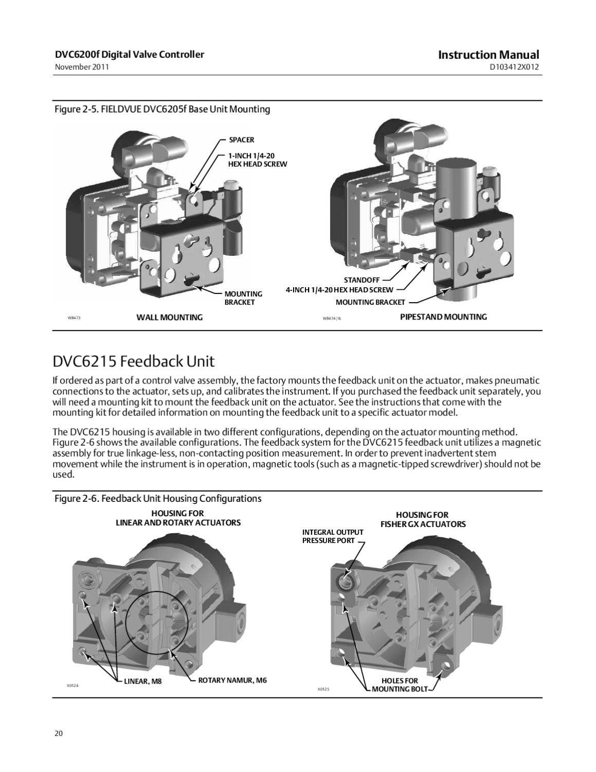 DVC6200f Instruction Manual Nov 2011 by RMC Process Controls