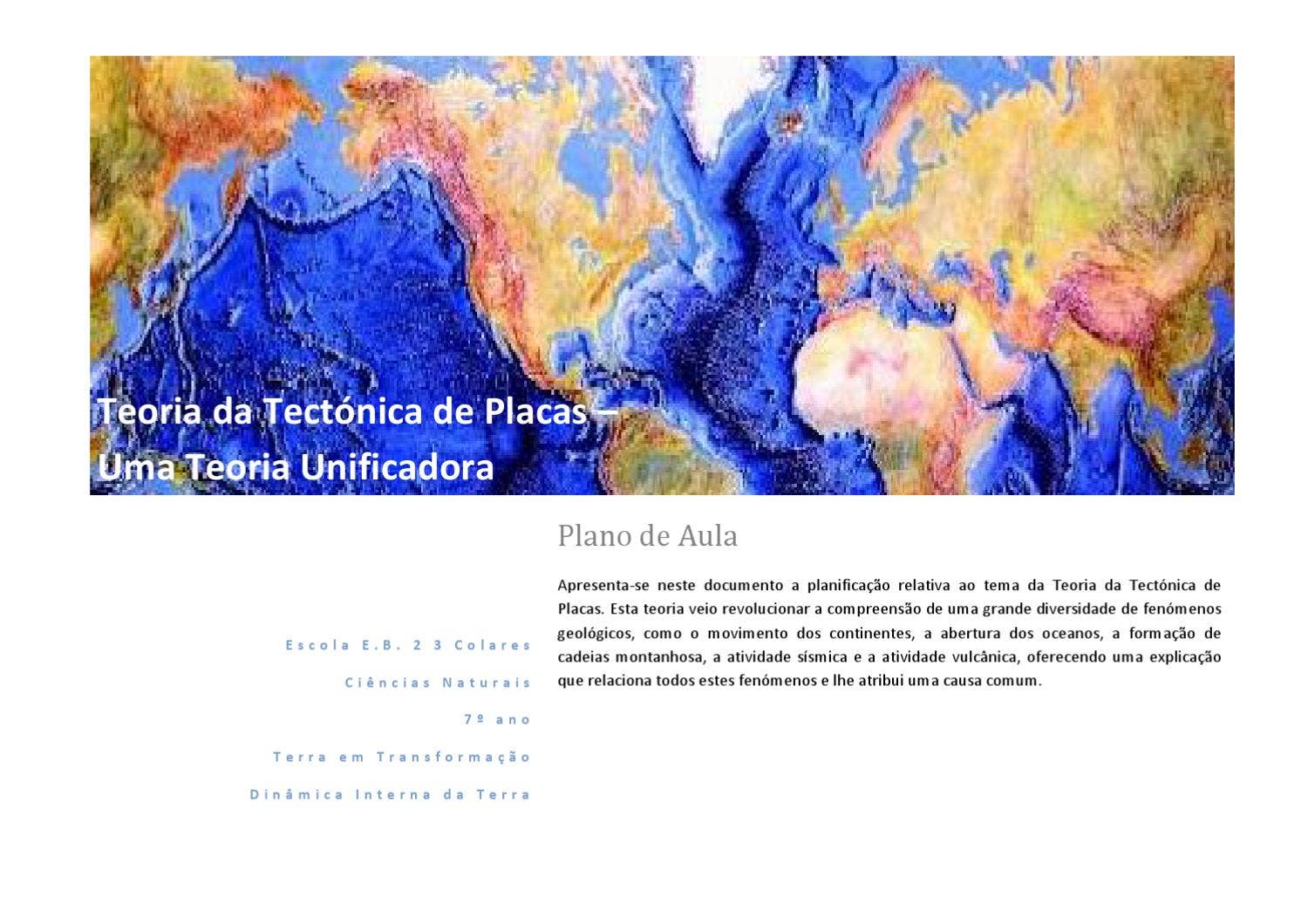 Tectónica de Placas by Casa Ciências - Issuu