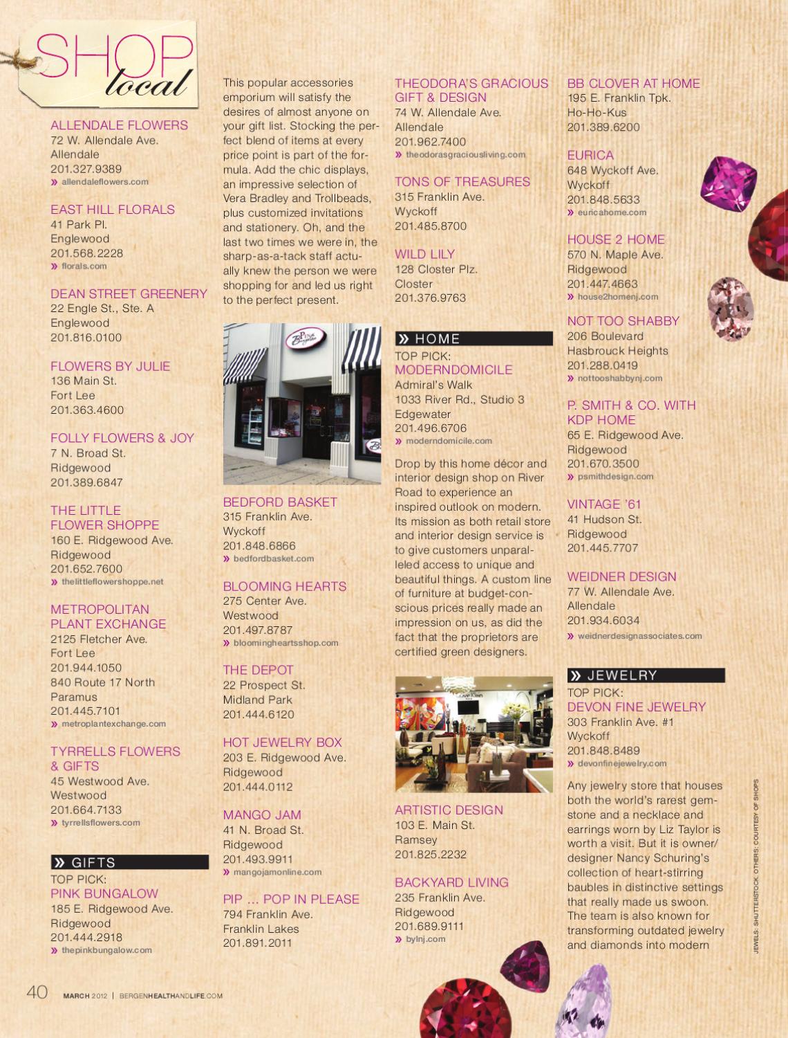 ramsey jewelry store on Bergen Health Life March 2012 By Wainscot Media Issuu