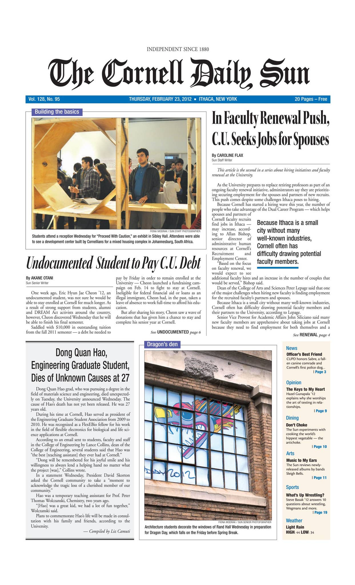 02.23.12 by The Cornell Daily Sun - Issuu