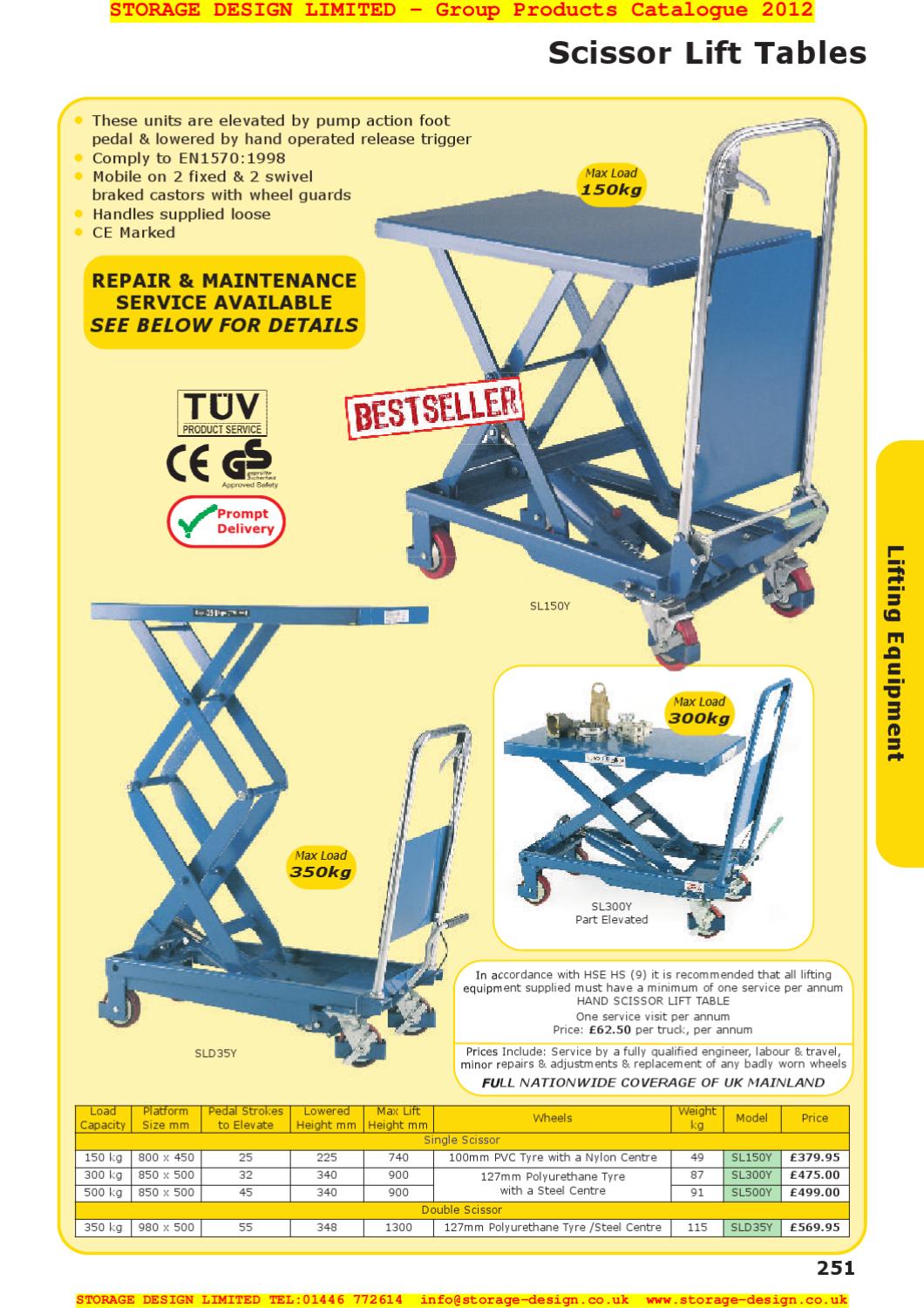 05 - Lifting Equipment by Storage Design Limited - Issuu