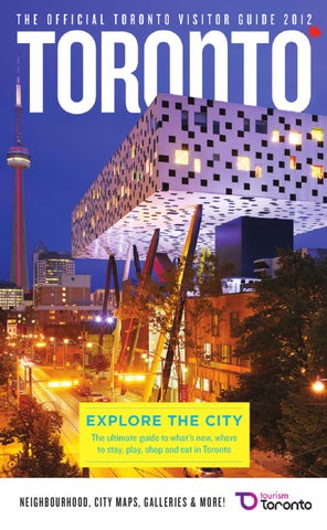 Toronto's Visitor Guide by Spafax - Issuu