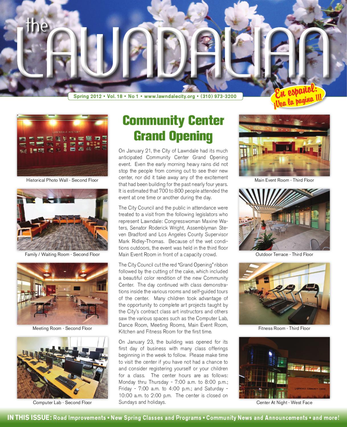 City of Lawndale Newsletter, Spring 2012 by Q Press Issuu