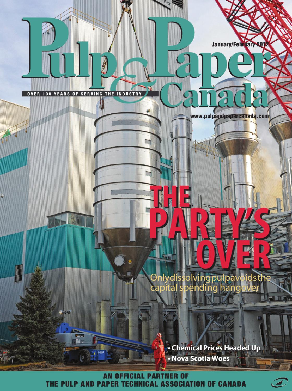 Pulp & Paper Canada Jan/Feb 2012 by Annex Business Media Issuu