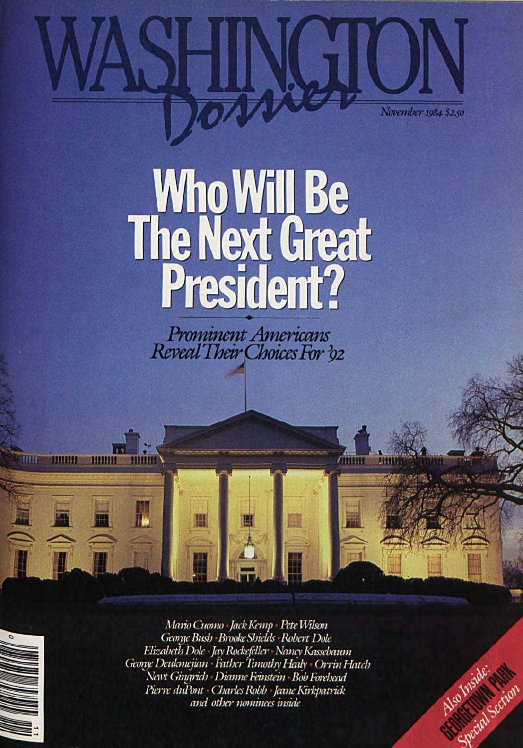 Washington Dossier November 1984 by David Adler - Issuu