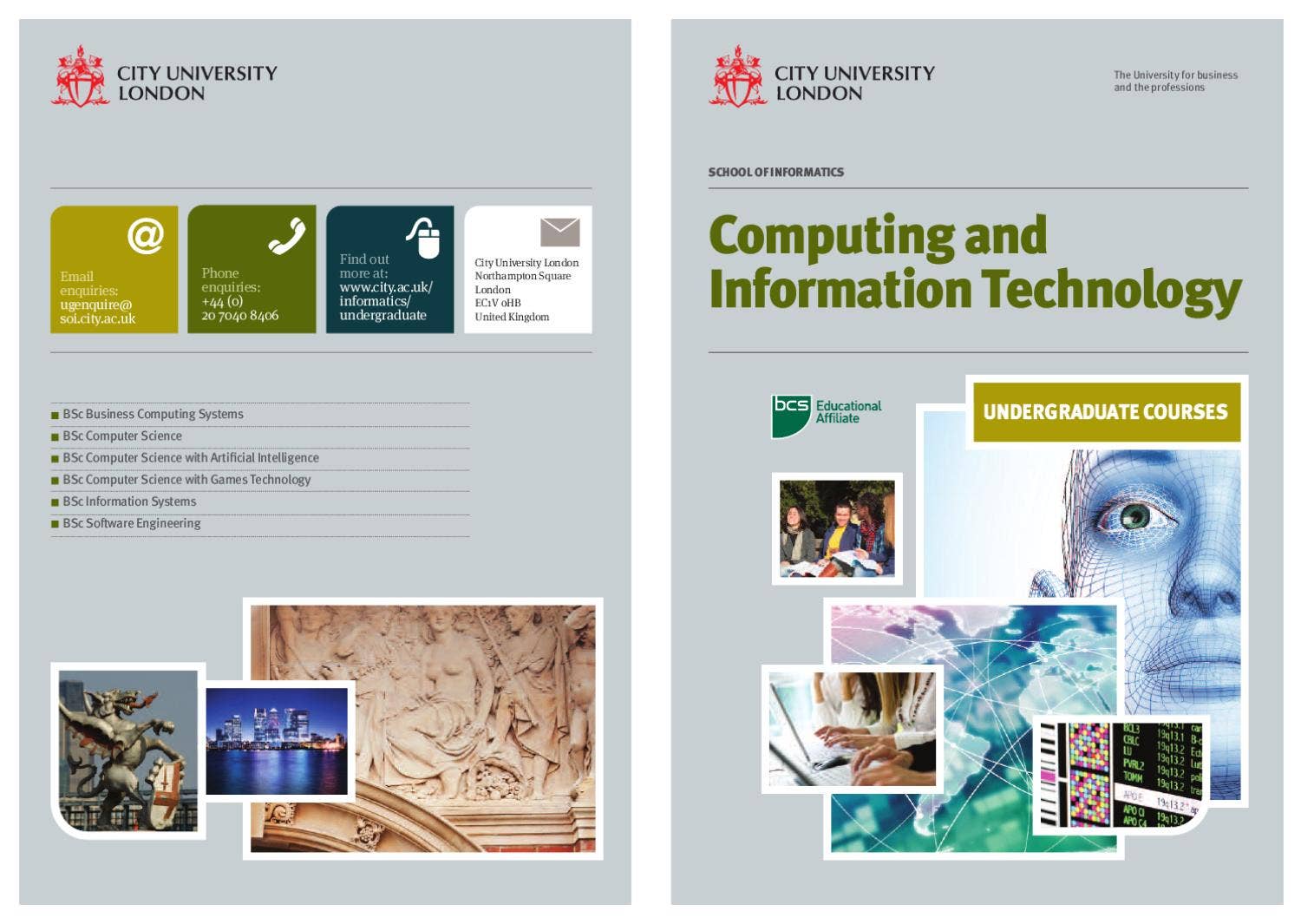 Computing Undergraduate Brochure by City St George's, University of ...