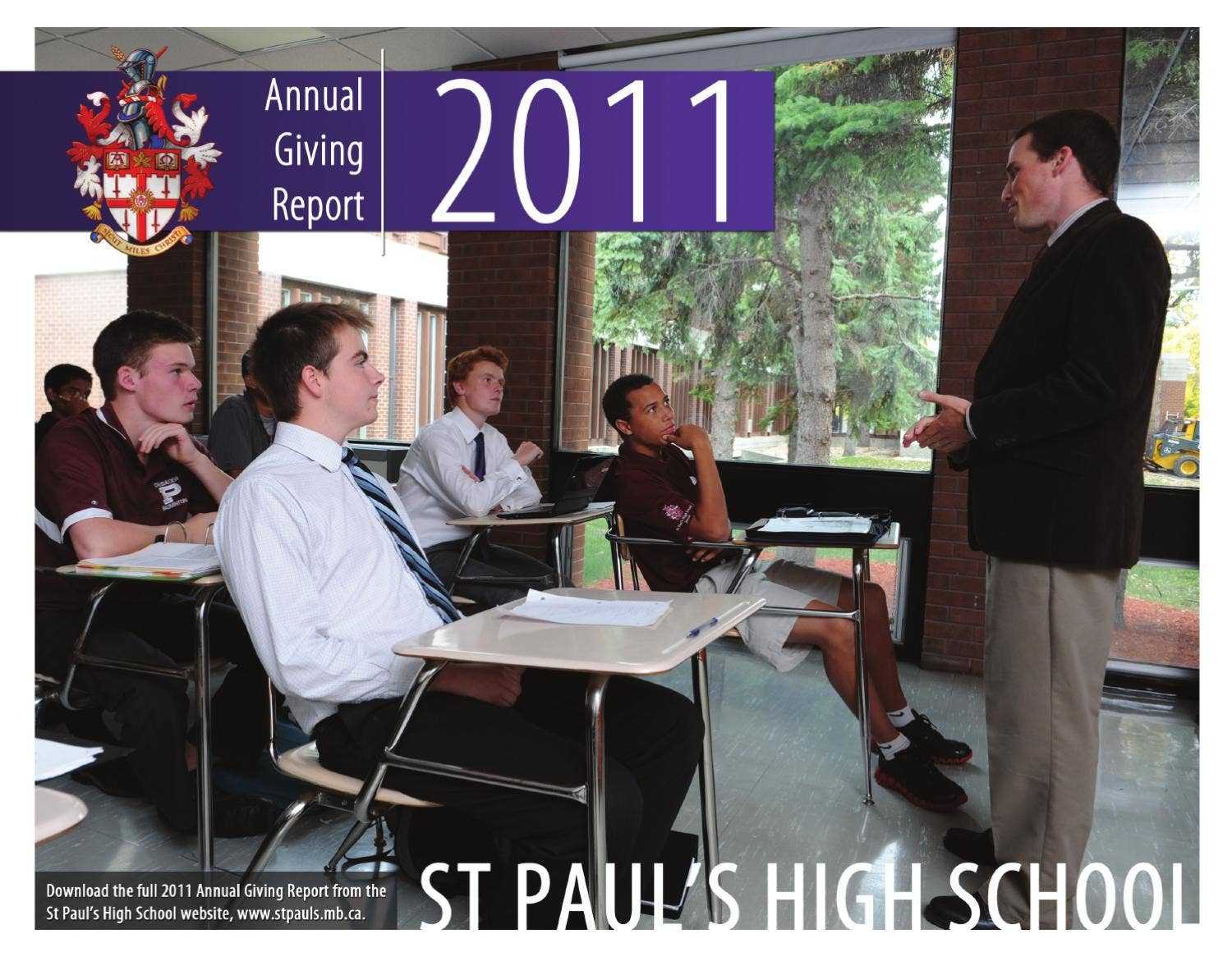 2011 Annual Giving Report Brochure by St. Paul's High School - Issuu