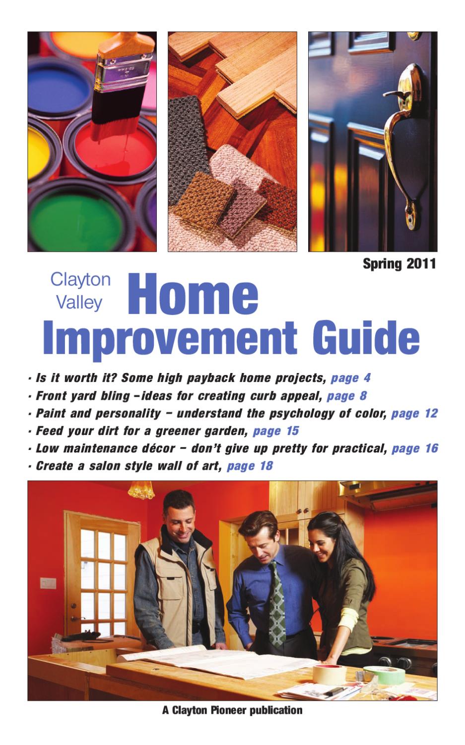 Clayton Valley Home Improvement Guide by Pioneer Publishers Issuu
