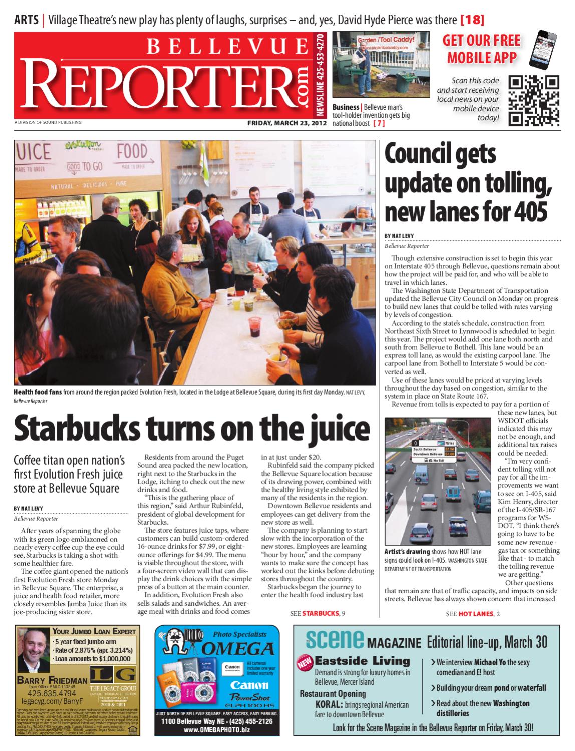 Bellevue Reporter, March 23, 2012 by Sound Publishing Issuu