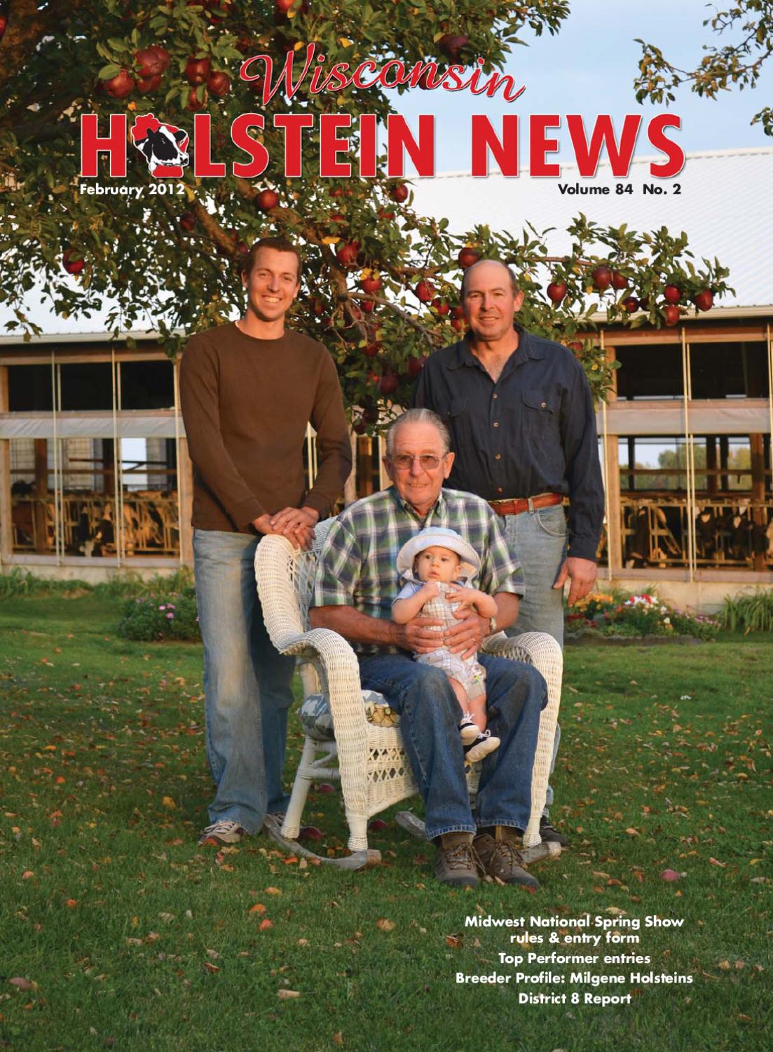 February 2012 WI Holstein News by Wisconsin Holstein News Issuu