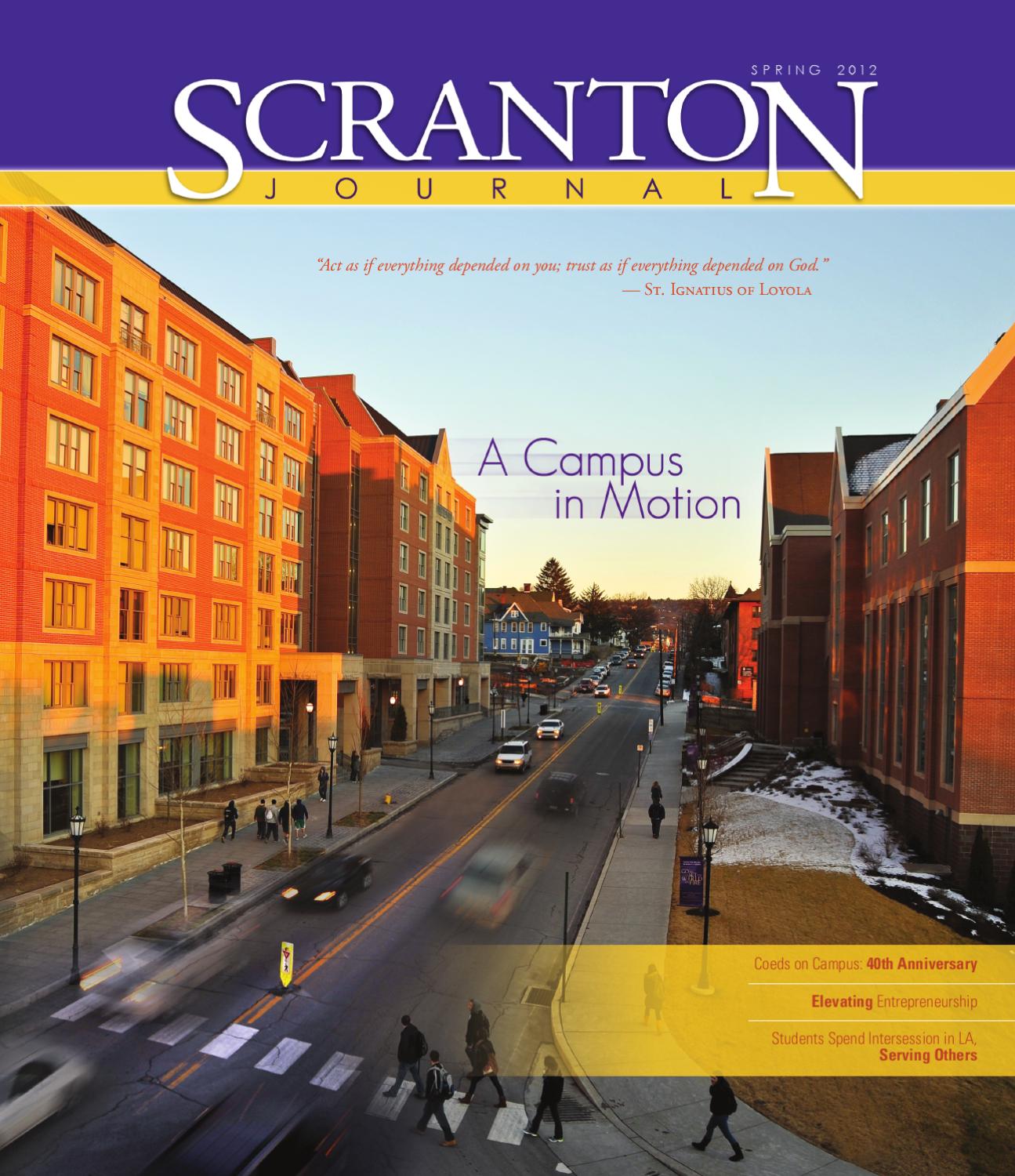 The Scranton Journal, Spring 2012 by The University of Scranton Issuu