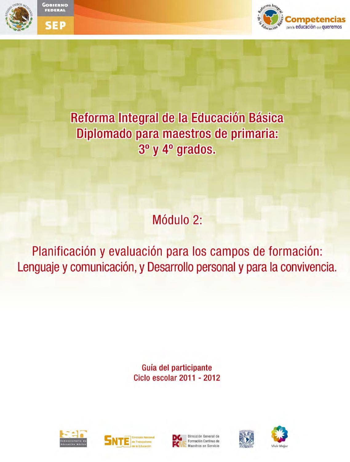 Guía Diplomado RIEB para docentes de 3° y 4° grados by Robert García ...