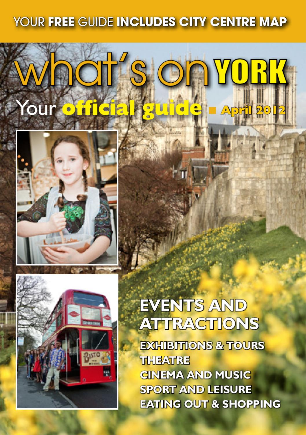What's On York Guide April 2012