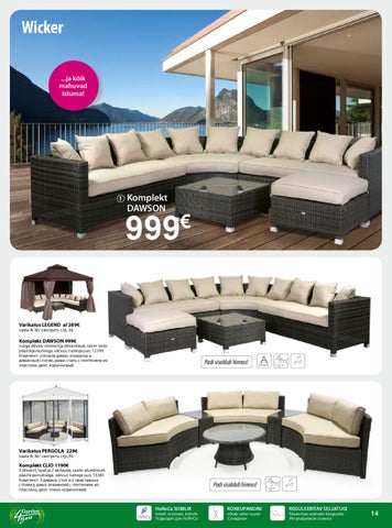 Home4you.ee 家具目录 · 庭院 4you suvemööbli kataloog 2012 第 14 页