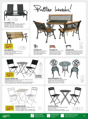Home4you.ee 家具目录 · 庭院 4you suvemööbli kataloog 2012 第 18 页