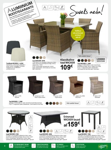 Home4you.ee 家具目录 · 庭院 4you suvemööbli kataloog 2012 第 3 页