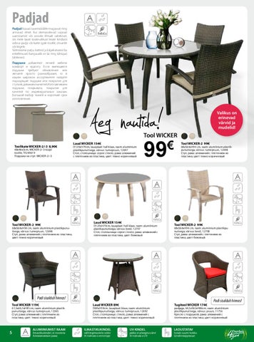 Home4you.ee 家具目录 · 庭院 4you suvemööbli kataloog 2012 第 5 页