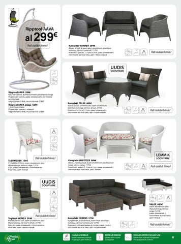 Home4you.ee 家具目录 · 庭院 4you suvemööbli kataloog 2012 第 8 页