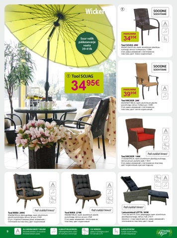 Home4you.ee 家具目录 · 庭院 4you suvemööbli kataloog 2012 第 9 页