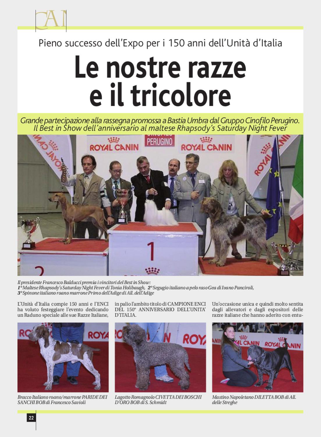INC gennaio 2012 by ENCI Ente Nazionale Cinofilia Italiana Issuu